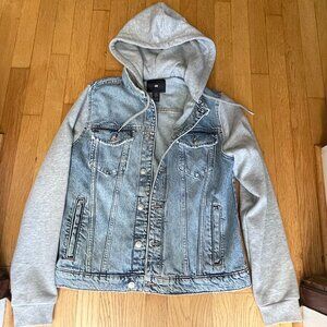 Cute Hoodie Jean Jacket